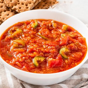 סלט מטבוחה מרוקאית